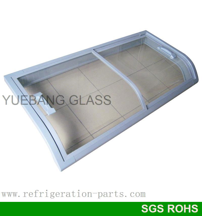 Double Curved Glass Door 2