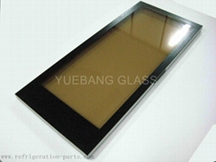 Wine Cooler Glass Door with Screen Printing