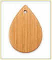 Novel Drop Shape Bread or Chees Cutting Board