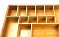 BH012 Rmovable Bamboo Adjustable Cutlery Drawer Organizer 3