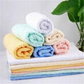 Customized Color and Size 100% Cotton Plain Towel High Quality  1