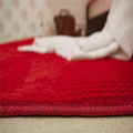 Microfiber Flannel Bath Mat Floor Memory