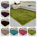 Bochang Microfiber Silk Wool Mat Floor Rug 1