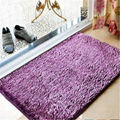 Bochang Microfiber Chenille Rug Floor Carpet Customized Color 1