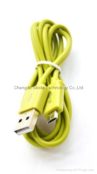 USB 2.0 Cable - A Male to Micro B - 3 Feet (0.9 Meters) in Green 2