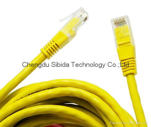 Cat6 Snagless Ethernet Patch Cable in Yellow 6.5 Feet (2 Meters)