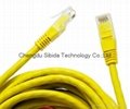 Cat6 Snagless Ethernet Patch Cable in Yellow 6.5 Feet (2 Meters)