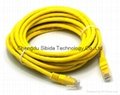 Cat6 Snagless Ethernet Patch Cable in Yellow 6.5 Feet (2 Meters) 2
