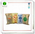 PP woven bags for fertilizer with open