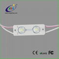2 lights for outdoor sign single colour led injection module