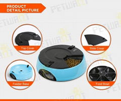 6 Meals Auto Pet Feeder