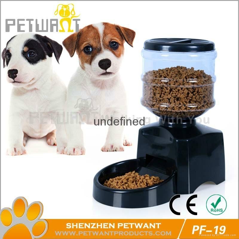 PF-19 Lcd Screen Automatic Dog  pet feeders 5