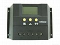 太阳能控制器48V30A双路输出数显自动识别光控定时USB充电