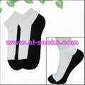 two colors terry student's socks  1