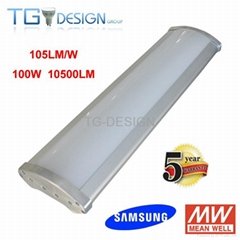 High Quality Meanwell Driver LED High Bay 100w 10500LM 