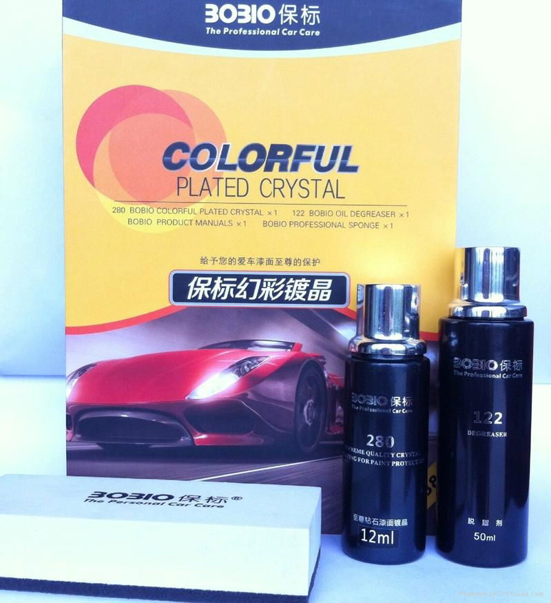 Hydrophilic nano glass coating for car paint protection from scratching etc.