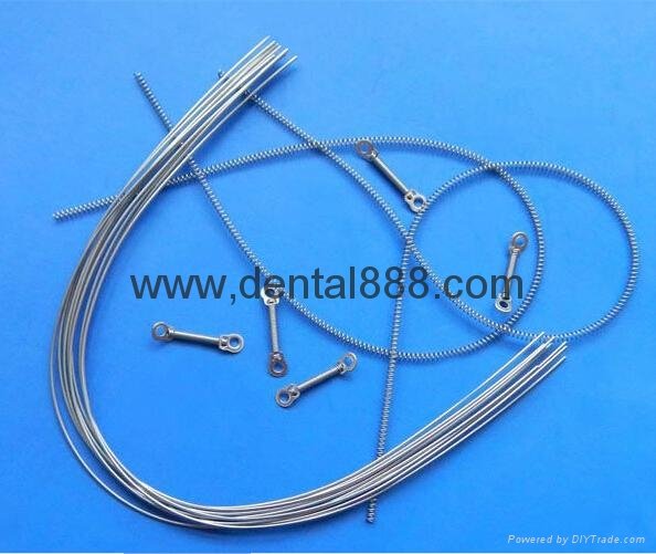 Dental stainless steel wire orthodontic straight ss wire 3
