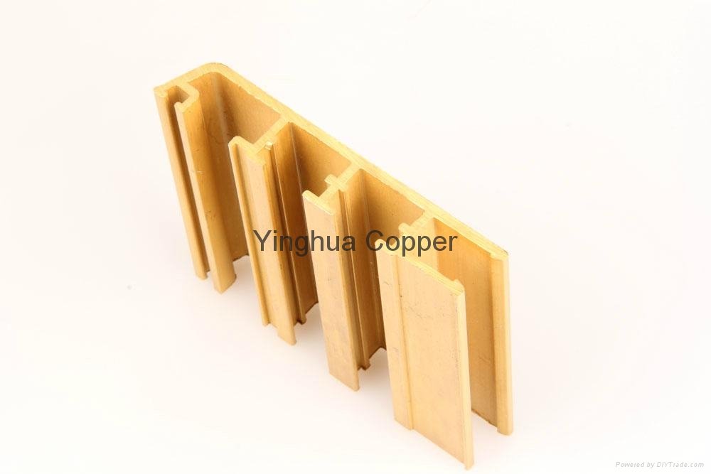 Brass profile for door and windows
