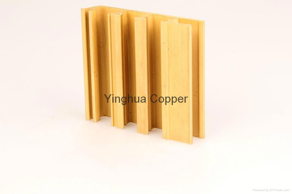 Brass profile for door and windows 3