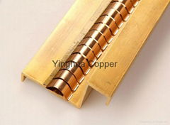 Customized as per drawings Copper profiles