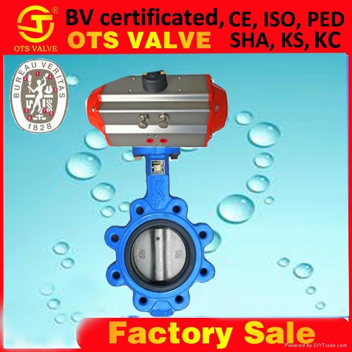 Wafer rubber seat butterfly valve 1 summer (China Manufacturer