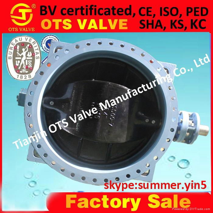 wafer butterfly valve with actuator 4