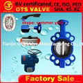 EPDM Ductile iron  butterfly valve 2