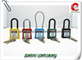 Long Shackle ABS Plastic Safety Padlock 2