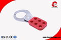 8 hole safety lockout hasp double open Nylon PA Steel Vinyl Coated two size opti 2