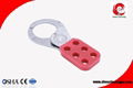 8 hole safety lockout hasp double open Nylon PA Steel Vinyl Coated two size opti 3