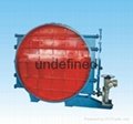 Electric circular type louver butterfly valve 1