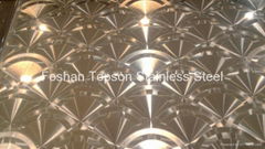 Circular Brushed Stainless Steel Colored Stainless Steel Decorative Sheet