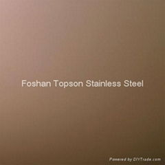 Bead Blast Finish Decorative Stainless Steel Sheet Colored Stainless Steel