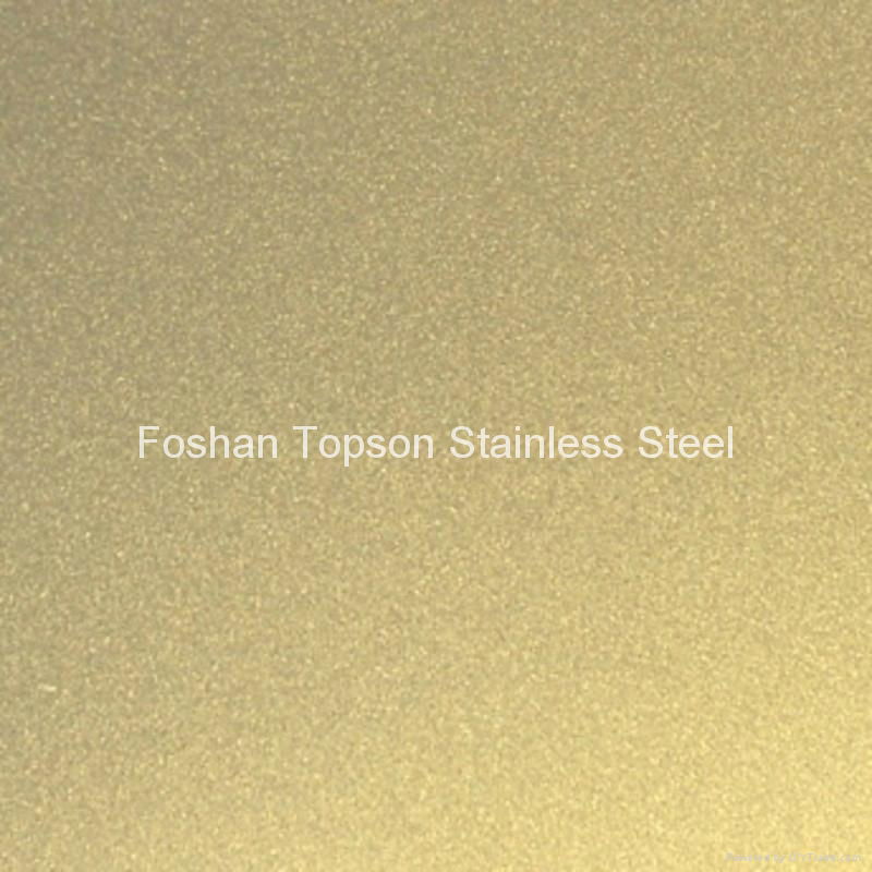 Bead Blast Finish Decorative Stainless Steel Sheet Colored Stainless Steel 4