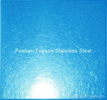 304 Stainless Steel Sheet Vibration Finish Colored Stainless Steel
