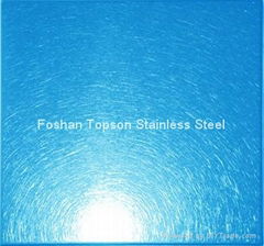 304 Stainless Steel Sheet Vibration Finish Colored Stainless Steel