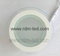 6W 9W 12W 18W 30W Glass 3 color  led panel light recessed lamp round  1