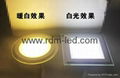 6W 9W 12W 18W 30W Glass 3 color  led panel light recessed lamp round  2