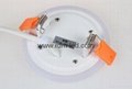 newest model 6W 9W 12W 18W 30W 2 Color round dimmable flat LED Panel light 4