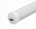 Lm79 100lm/W 85-277V Milky PC Cover Fa8 2400mm Single Pin 36W LED Tube T8 1