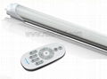 remote Dimmable LED Tube T8 Fixture 18W 1