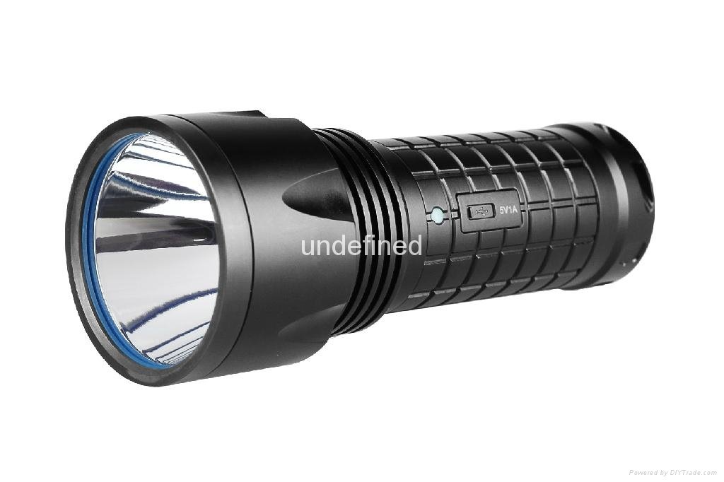 2014潮款LED可充电手电筒 2