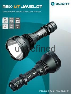 Olight newest LED flashlight 1020lumens/810meters with Cree XM-L2 
