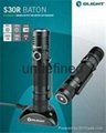 S30R Olight new launch 1000lumens/160m  portable rechargeable LED flashlight