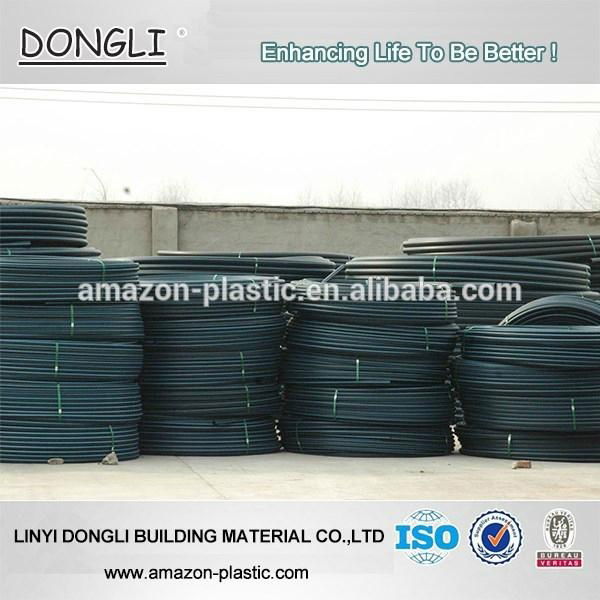PE4710 10 inch hdpe pipe for water supply PE100 grade water supply black hdpe pi 2