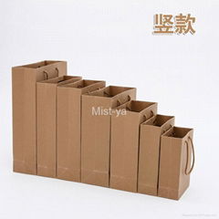 Paper Shopping Bags Made of 210GSM Kraft Paper(MH1462)