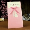 Cartoon hollow personalized invitations Korean wedding invitations XT-06 1