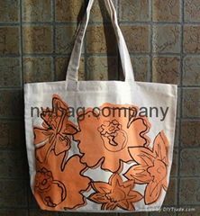 Printed Cotton Canvas Bag