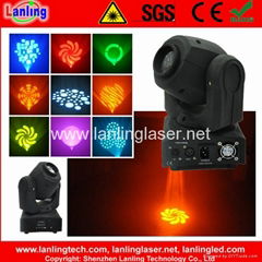 8 Gobos 20W Spot Mini LED beam Moving Head