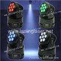 7x10W RGBW 4in1 LED stage Light Wash disco Moving Head  3